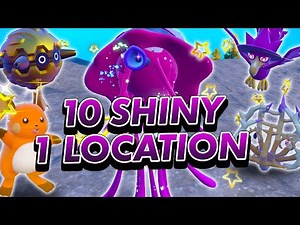 10 EASY SHINY POKEMON in 1 Location in Pokemon Scarlet and Violet