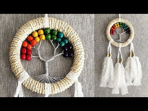 DIY Atrapasueños "ARBOL DE LA VIDA"( paso a paso) | DIY Dreamcatcher "TREE OF LIFE"