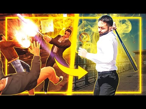 Yakuza 0 in real life: Majima SLUGGER STYLE Moveset