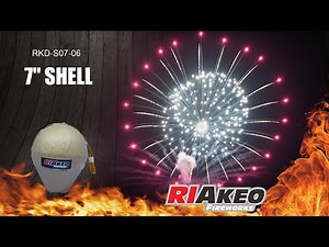 DISPLAY SHELL-7 INCH RKD-S07-06 | RIAKEO FIREWORKS