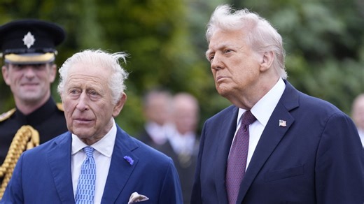 King Charles III hosts Trump in Windsor for start of historic second state visit