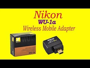 NIKON WU-1a Wireless Mobile Adapter ||NIKON D3300 WIRELESS ADAPTER (WU-1A)