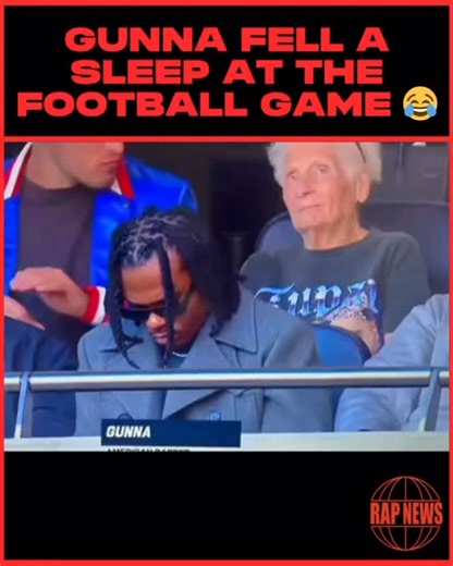 24K views · 5.4K reactions | Aint no way Gunna fell asleep at the Broncos vs Jets game  . . . . . . . . Tags: #rapnews #rapnewshq #viral #music #promo #musicnews #culture #gunna | Rap News | Facebook