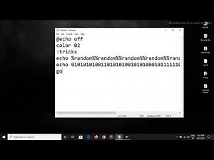 How To Create The Matrix Rain | #notepads | How To Create The Matrix Rain In #code #fun