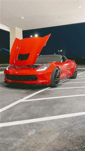TORCH RED C7 CORVETTE