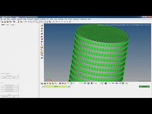 Abaqus tutorial 3D Rubber with hyperelastic properties (USING HYPERMESH) PART_1
