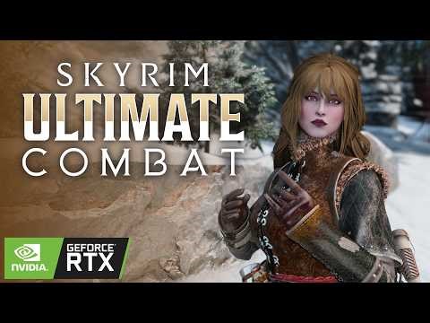 SKYRIM Ultimate Brutal Combat Gameplay Showcase | Kirbykings NSFW Modlist [Community Shaders]