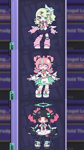 ZZZ Chibi angels of delusion dance... #shorts #zenlesszonezero #zzzero