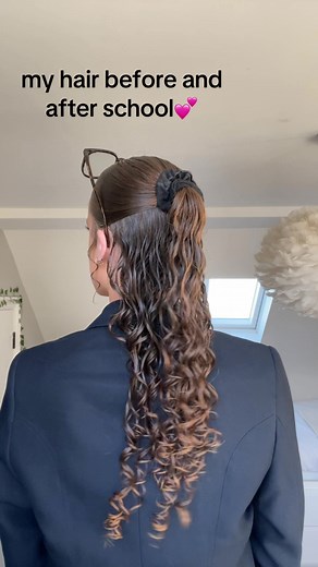 Curly Hair Half Up Half Down Tutorial