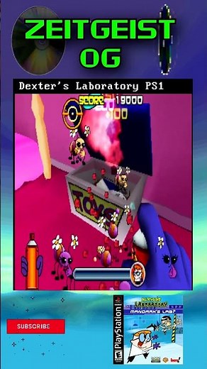 Dexter's Laboratory PS1 Gameplay