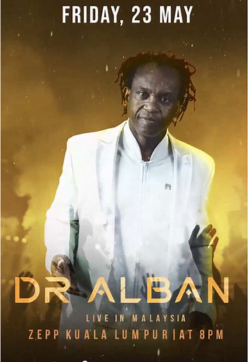 Join Dr. Alban Live in Kuala Lumpur for a Night of Hits