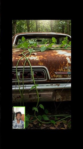 Abandoned to ICONIC 1961 Chevy Impala Oriental Blue Full Restoration |#shorts #impala #chevrolet #yt