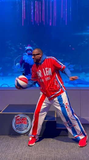 Hey Cincy family! 🏀 The Harlem Globetrotters are bringing The 100 Year Tour to town on December 30 with shows at 2 PM and 7 PM. Get ready for slam dunks, trick shots, and nonstop moments you’ll never forget. Cincinnati, this is your chance to see the magic live! https://bit.ly/495WNIY | Newport Aquarium