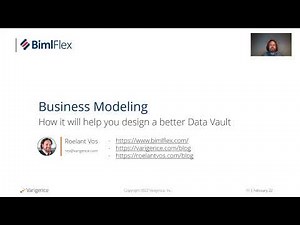 (2022) Using Business Modeling to Simplify Data Vault Integration