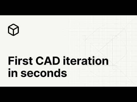 Forge-Cad demo | Generating Cad in seconds using Ai.
