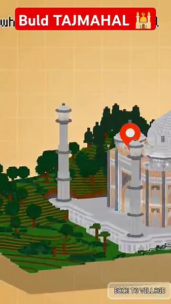 #TajMahalBuild #Gaming #BuildingGamesBlock Craft 3D, Taj Mahal build, Minecraft