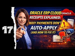 Oracle ERP Cloud Receipts Explained: Why Payments Don’t Auto-Apply (And How to Fix It)