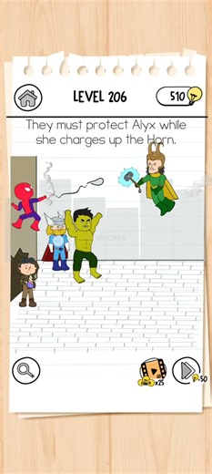 Brain test 3 level 206