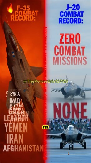 F-35 vs China's J-20 — Only One Is Real ✈️
