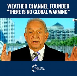 6.5M views · 56K shares | INCREDIBLE! The Weather Channel Founder & Scientist, John Coleman, DESTROYS Fake News CNN On Global Warming!" #BigGovSucks | Turning Point USA | Facebook