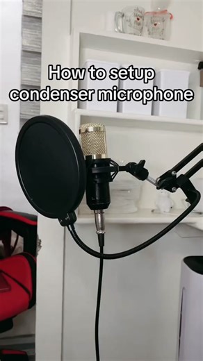 How to Set Up a Professional Condenser Microphone