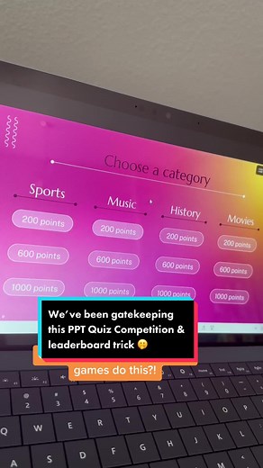 It’s time you all knew! Download ClassPoint for free to make this quiz competition to score and rank your audience! 🤩💫🌟 #powerpointtemplate #powerpointtutorial #design #edutok #teachertok #presentationtips #quiz #quizchallenge