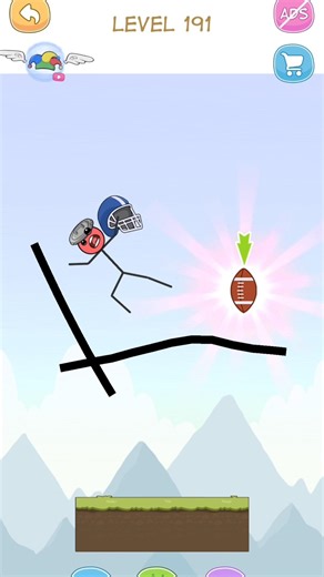 Mr Bounce Stickman Funny Game Level 🤣 #191 & #192 #shorts #shortsfeed #mrbounce #weegoon #funny