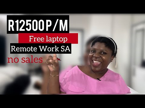 FREE LAPTOP REMOTE JOB IN SOUTH AFRICA - Remote call center jobs