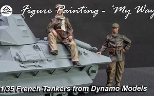 【局部精琢——人物涂装模型1\u002F35 】【模型涂装】【精致细节】