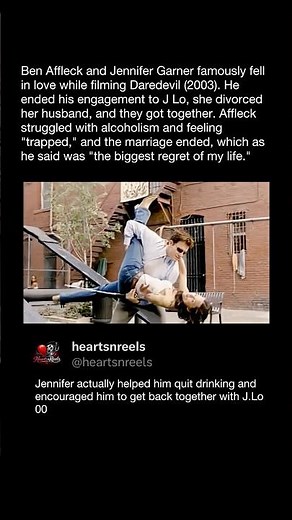 Daredevil (2003) Set Romance That Became Real Life