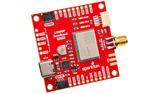 SparkFun introduces Quadband GNSS RTK Breakout board with Quectel LG290P module for high-precision navigation - CNX Software