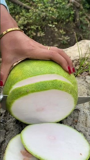 Peeling Pomelo Fruit #pomelofruit