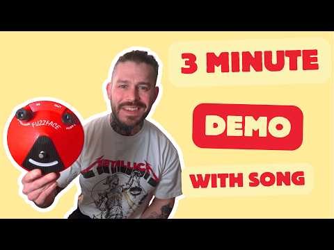 I Tried A Fuzz Face On EVERYTHING 🎸🎤 3 Minute Guitar Pedal Demo