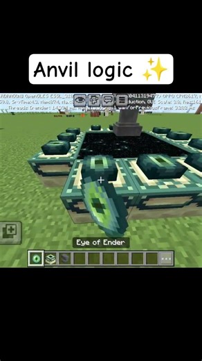 Anvil logic ✨ #viral #gaming #minecraft