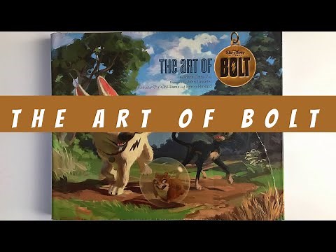 The Art of Bolt (flip through) Disney Artbook