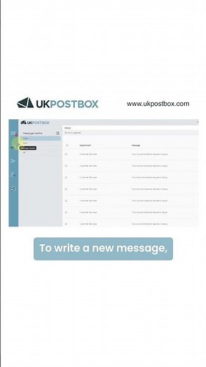 💻 ✉️✨ UK Postbox Platform Overview - Message Centre