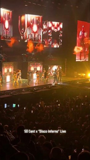 50 Cent performs “Disco Inferno” Live UK | Final Lap Tour