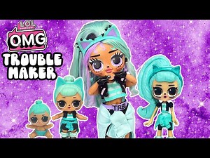 DIY OMG Doll Troublemaker Big Sister Makeover! - Videos For Kids