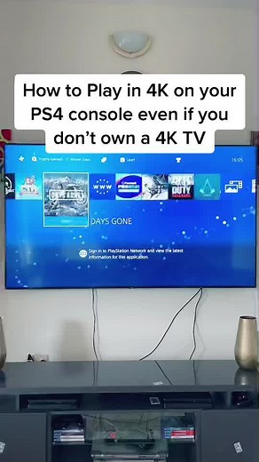 How to Play PS4 in 4K Without a 4K TV