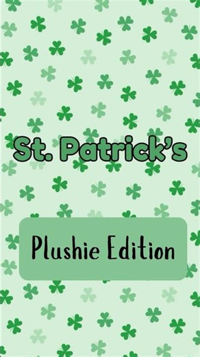 St. Patrick Plushie Edition #crochet #crochetpatterns #stpatricksday