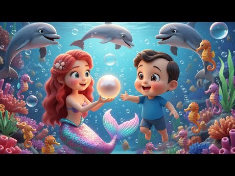 Danza Oceánica de la Sirenita | Canción Infantil de Fantasía y Animales Marinos | Baby Song Español