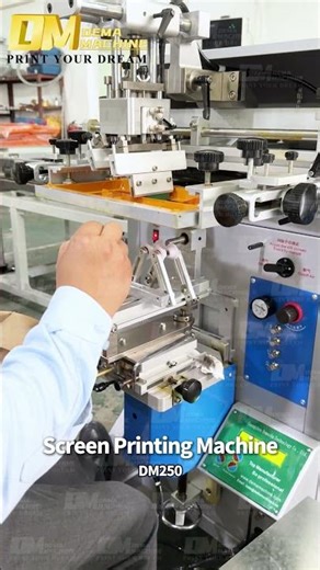 ✨Ultra Small Tube Printing | DEMA Screen Printing Machine