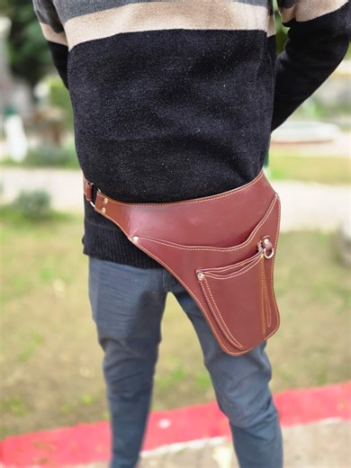 Handmade Leather Gardening Tool Belt – Florist Holster Garden Organizer Personalized - Etsy