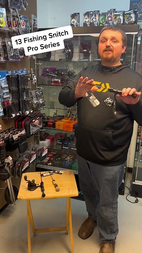 Snitch Pro: The Ultimate Ice Fishing Rod by 13 Fishing