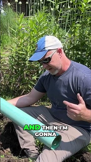 Pressure Washer Hole Digging Under a Sidewalk! #pressurewasher #hydrualicmining #gutterdrainage