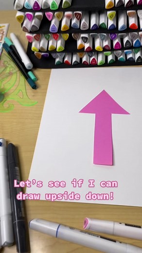 Dibujo al revés por primera vez: ¡un desafío!