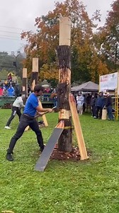 Springboard Chop from the 2024 Johnny Appleseed Festival | Nonton Film