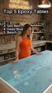 Top 5 Epoxy Resin Tables | Ultimate Satisfying Table Compilation