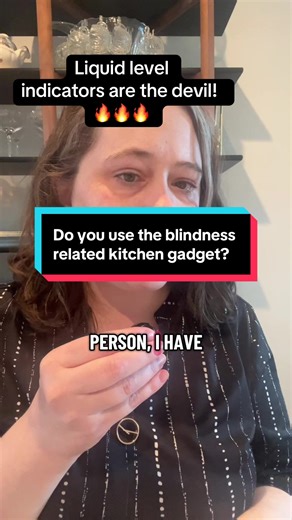Here’s my unpopular opinion about liquid level indicators. If you use them that’s awesome! They’re just not for me. 😀 #blindtok #lowvision #visuallyimpaired