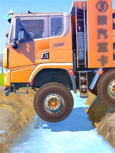 Spintires: MudRunner -SHACMAN DELONG X3000 Towing a Truck on a Snowy Road Ep 702